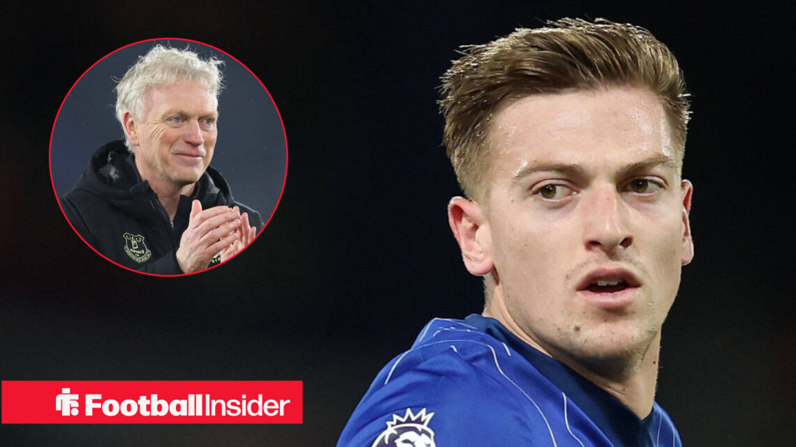 Liam Delap, David Moyes, Everton