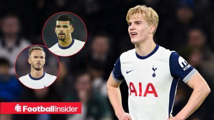 Lucas Bergvall, James Maddison, Dominic Solanke, Tottenham