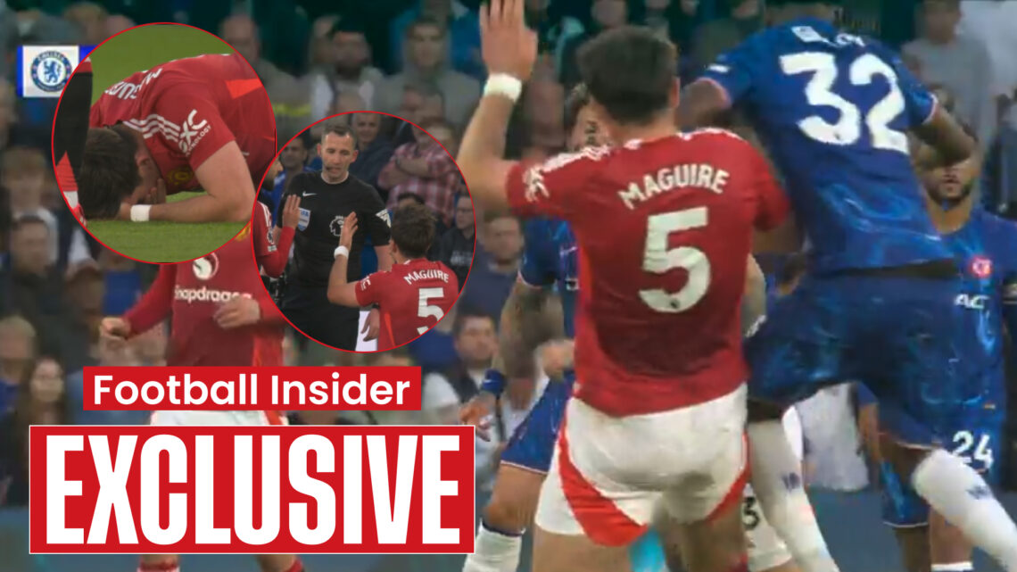 Harry Maguire Tyrique George Chris Kavanagh, Man United Chelsea PGMOL