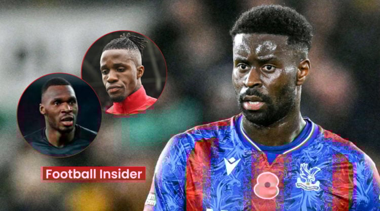 Marc Guehi, Christian Benteke, Wilfried Zaha, Crystal Palace