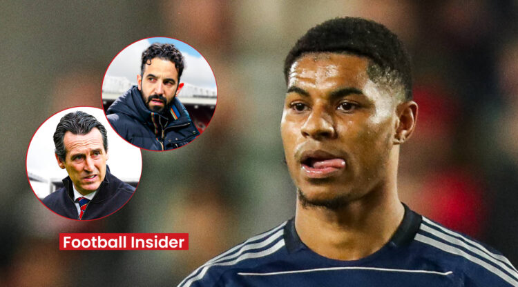 Marcus Rashford, Ruben Amorim, Unai Emery
