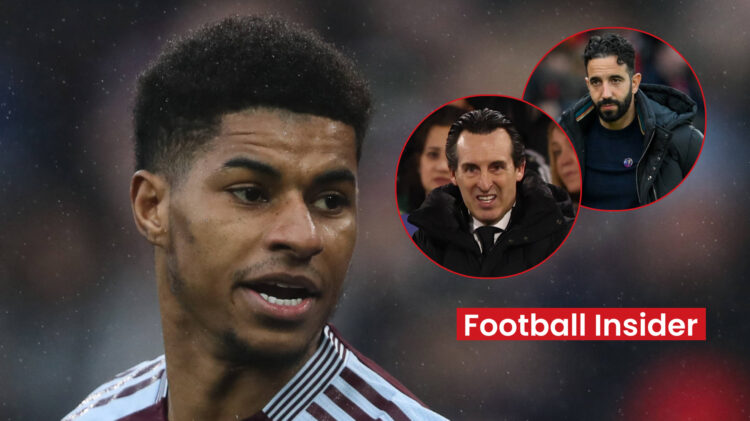 Rashford Aston Villa Man United