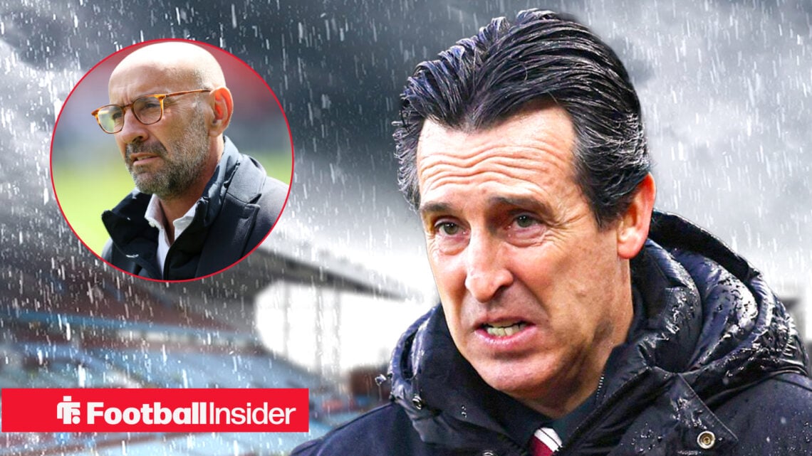 Monchi Unai Emery Aston Villa