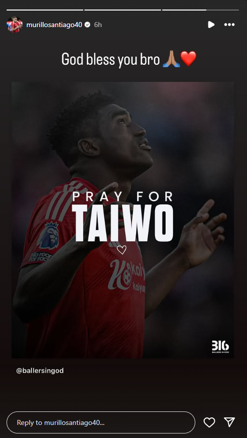 Murillo Instagram Story