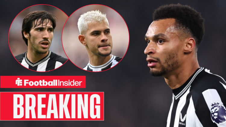 Jacob Murphy Bruno Guimaraes Sandro Tonali, Newcastle