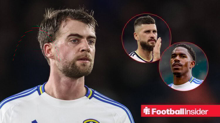 Patrick Bamford, Mateusz Klich, Junior Firpo, Leeds United