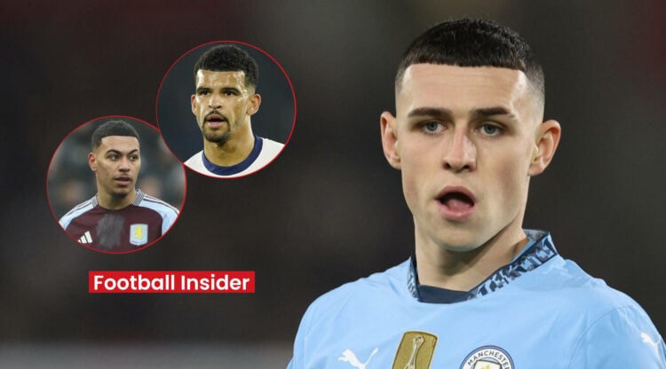 Phil Foden, Dominic Solanke, Morgan Rogers, Man City
