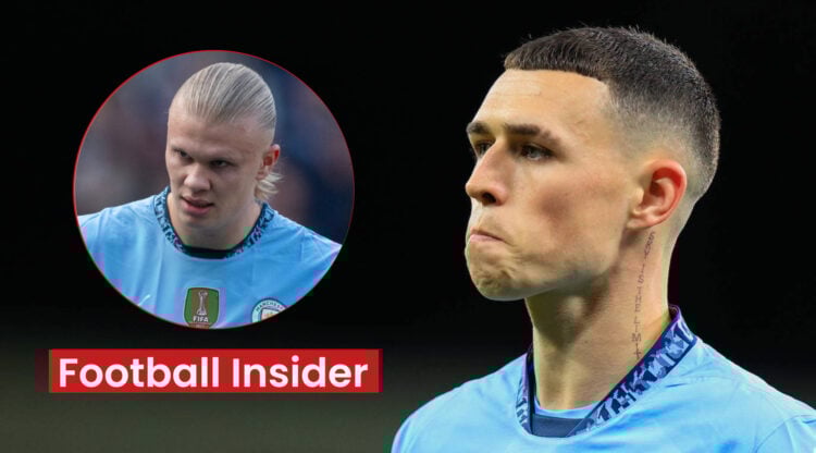 Phil Foden, Erling Haaland, Man City
