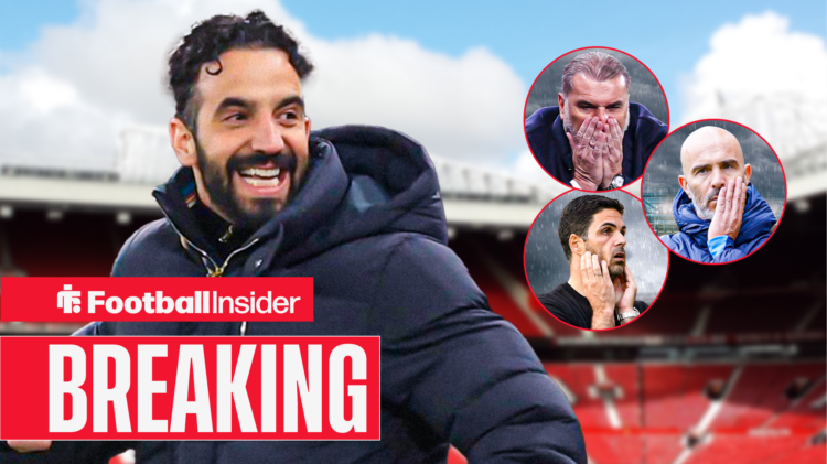 Ruben Amorim, Ange Postecoglou, Mikel Arteta, Enzo Maresca, Man United