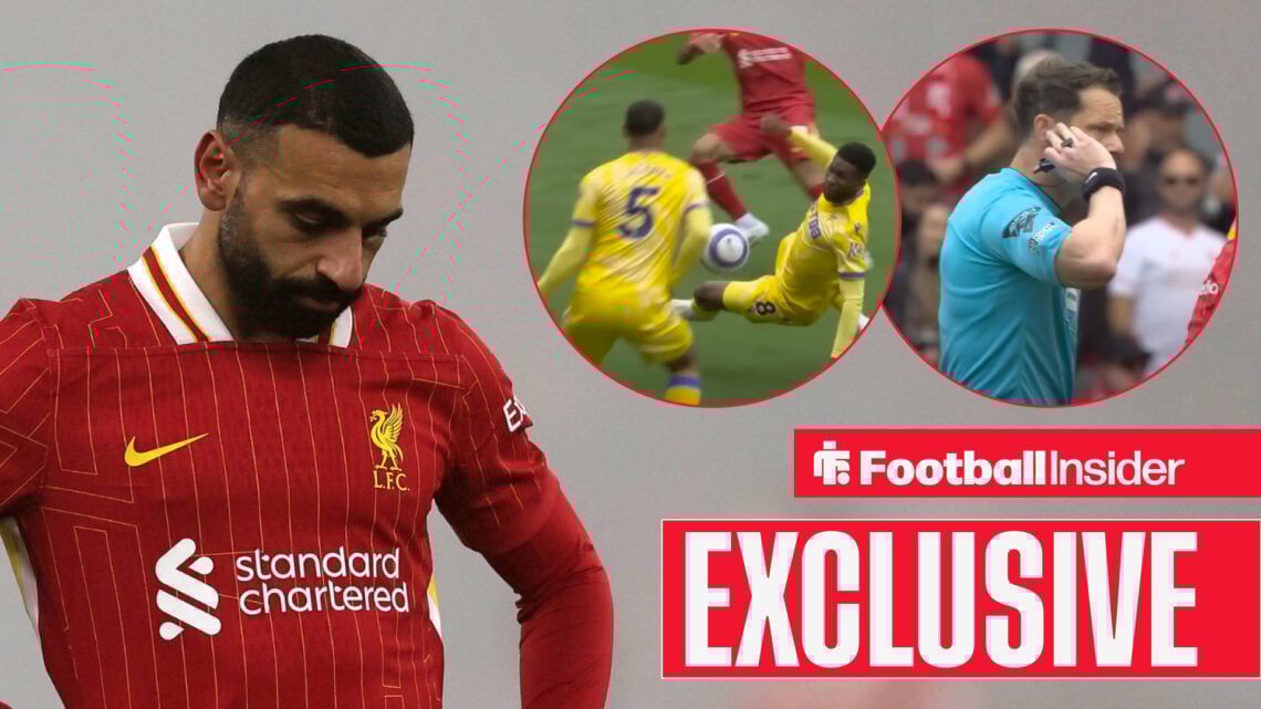 Mohamed Salah Maxence Lacroix Darren England, Liverpool Crystal Palace PGMOL