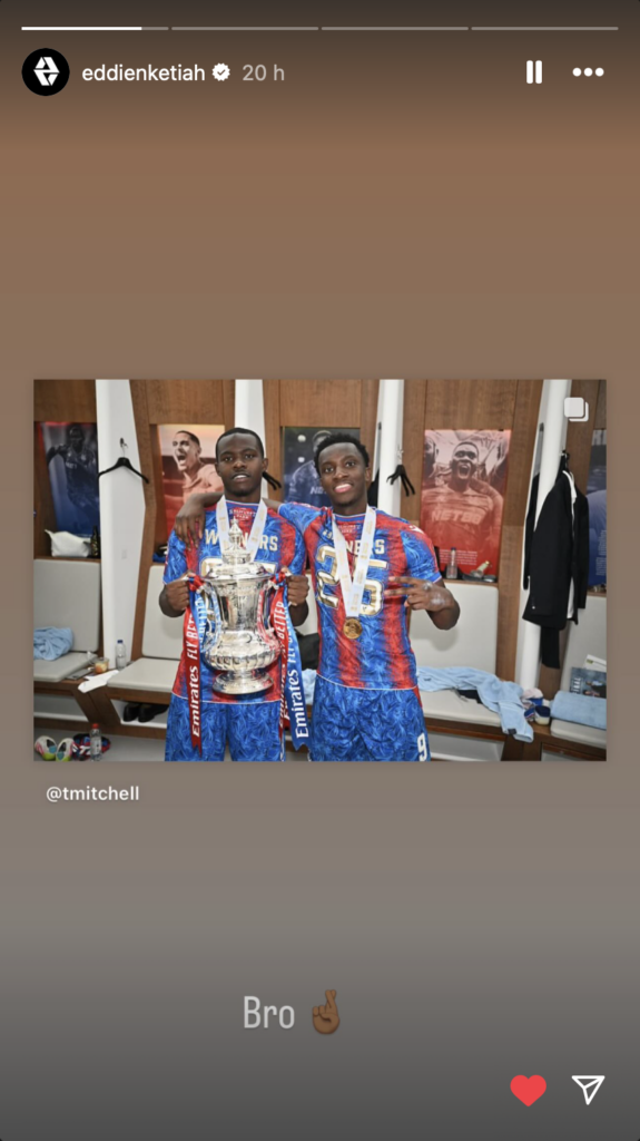 Eddie Nketiah Instagram