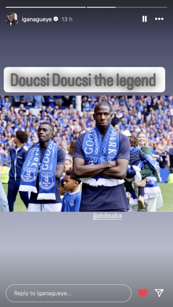 Idrissa Gueye Instagram
