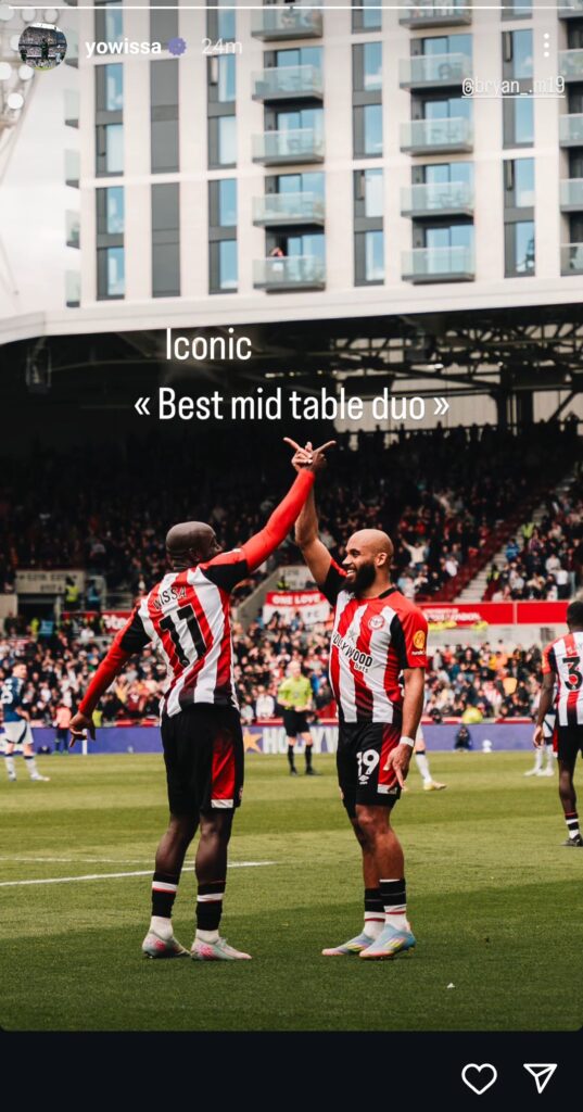 Brentford Mbeumo Wissa