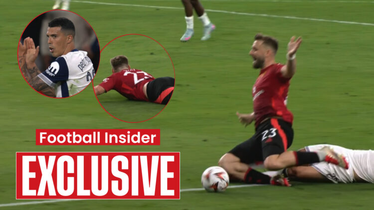 Luke Shaw Pedro Porro, Man United Tottenham