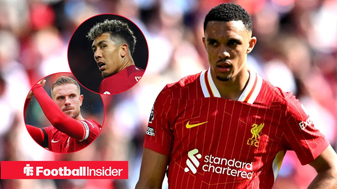 Trent Alexander-Arnold, Jordan Henderson, Roberto Firmino, Liverpool