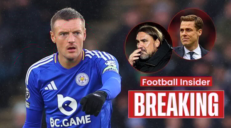 Jamie Vardy Daniel Farke Scott Parker, Leicester Leeds Burnley