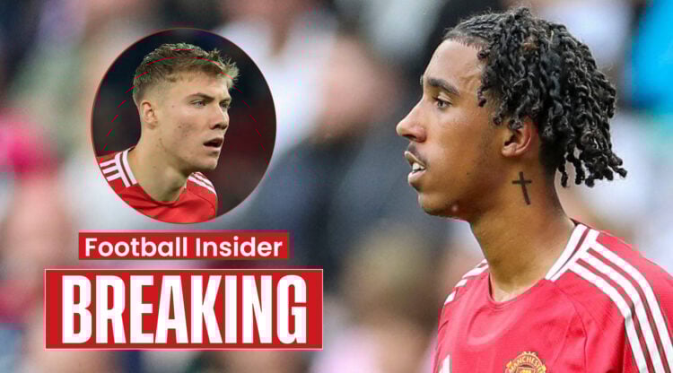 Rasmus Hojlund Leny Yoro, Man United