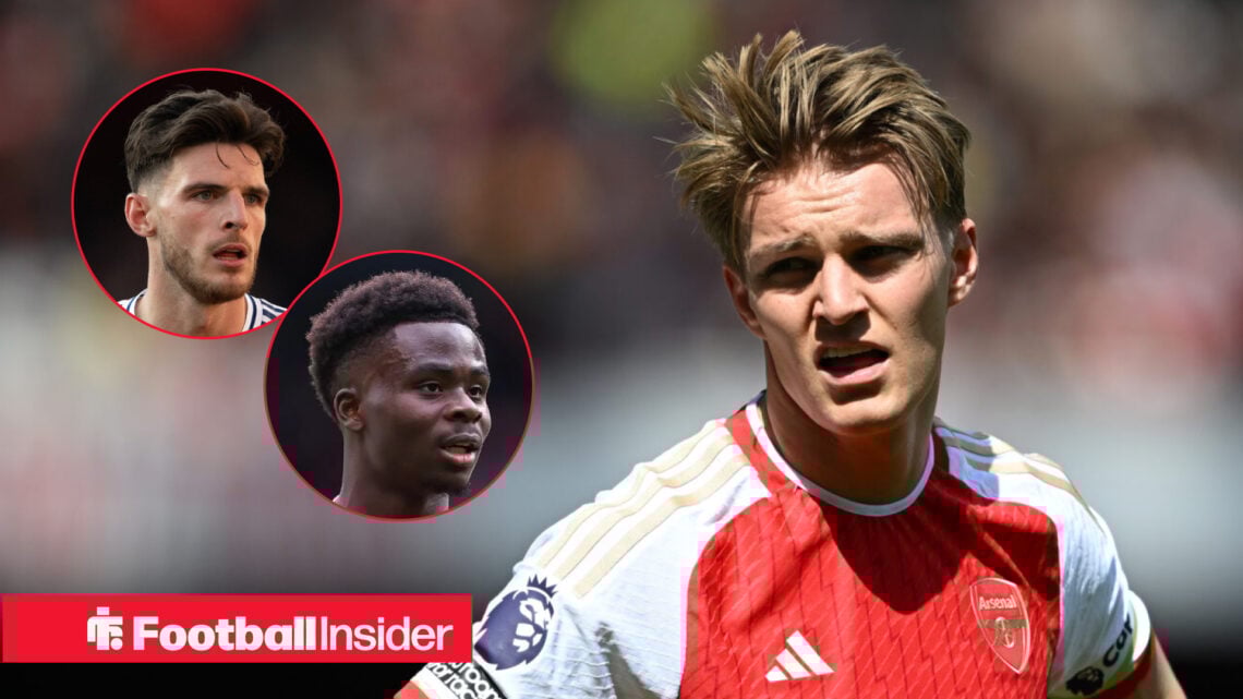 odegaard rice saka