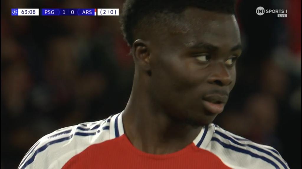 Bukayo Saka, Arsenal