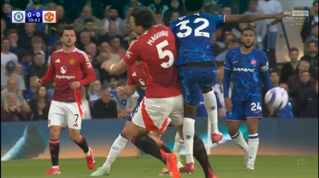 Harry Maguire Tyrique George, Man United Chelsea