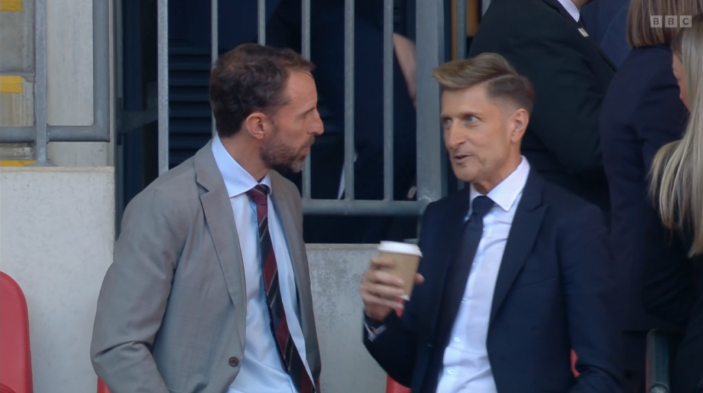 Steve Parish Gareth Southgate, Crystal Palace