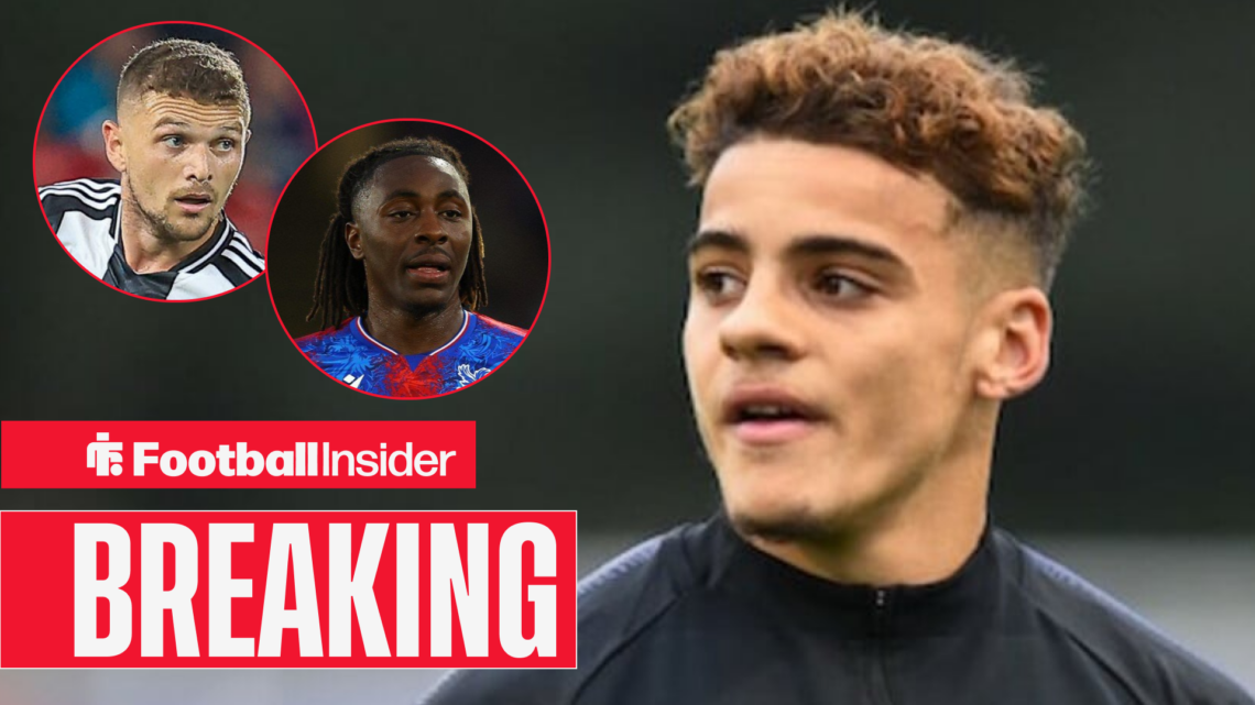 Max Aarons Kieran Trippier Eberechi Eze, Rangers Newcastle Crystal Palace