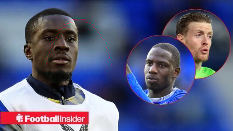 Abdoulaye Doucoure Jordan Pickford Idrissa Gueye