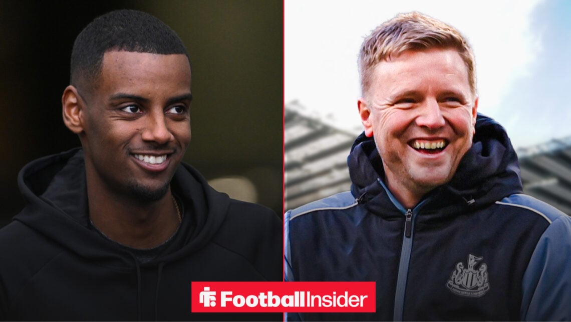 Alexander Isak Eddie Howe Newcastle United