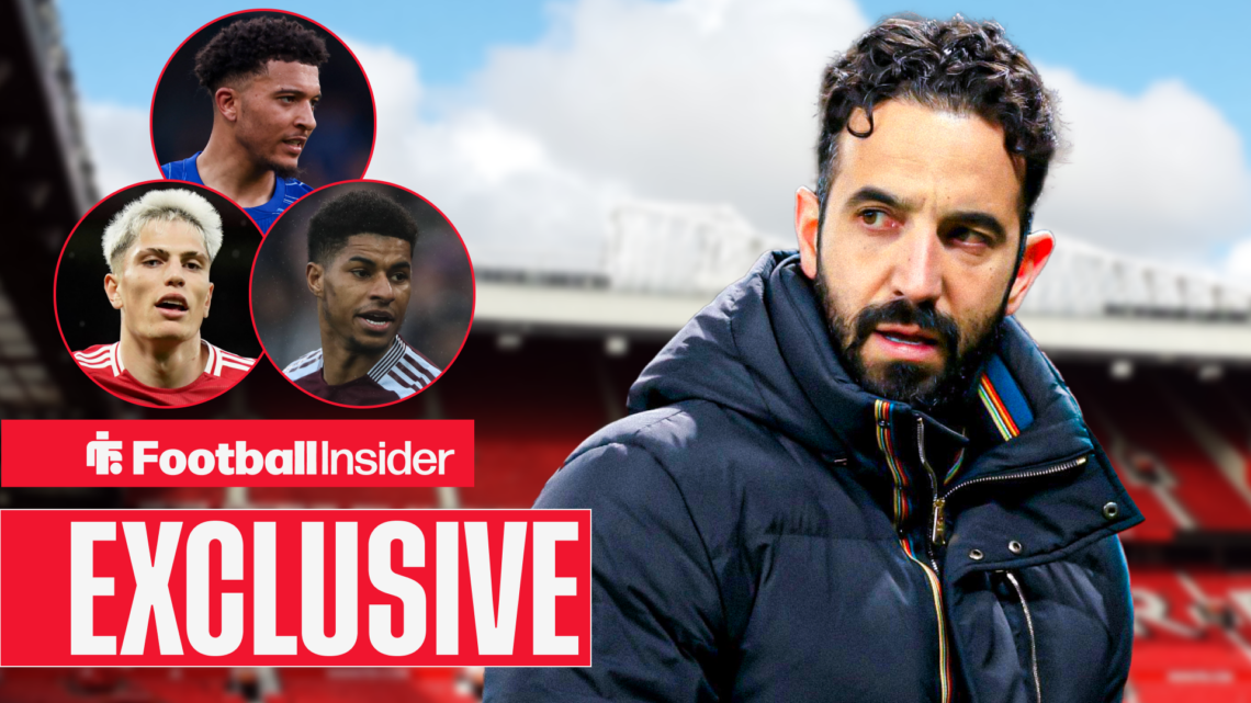 Ruben Amorim Marcus Rashford Alejandro Garnacho Jadon Sancho, Man United