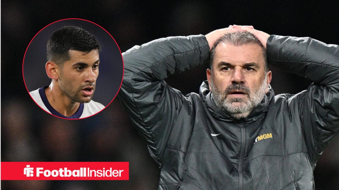 Ange Postecoglou Cristian Romero Tottenham
