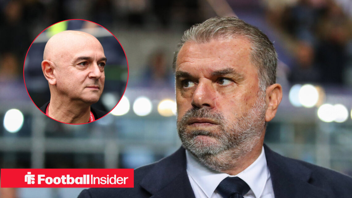 Ange Postecoglou Daniel Levy Tottenham