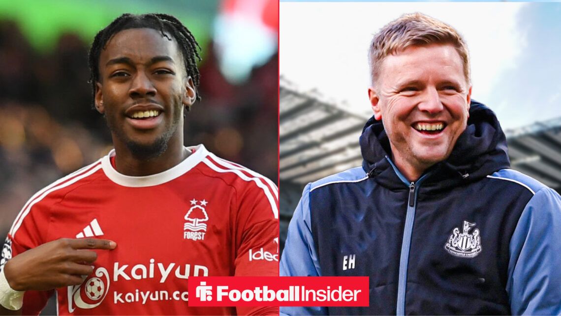 Anthony Elanga, Eddie Howe, Newcastle