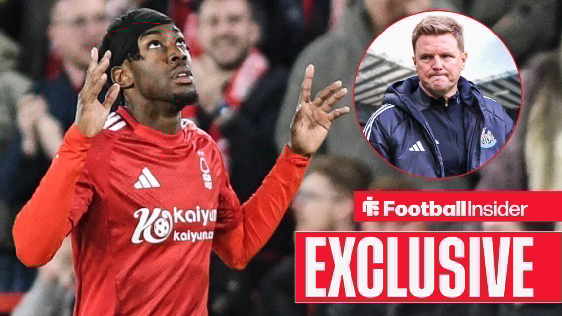 Anthony Elanga Eddie Howe Newcastle Nottingham Forest