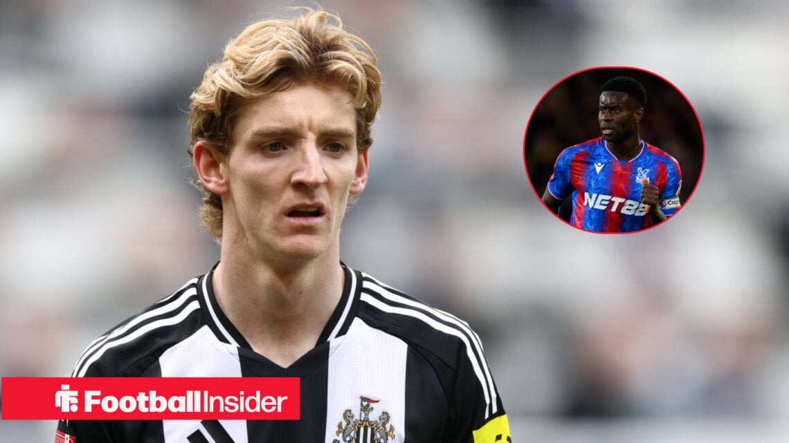 Newcastle Crystal Palace Gordon Guehi