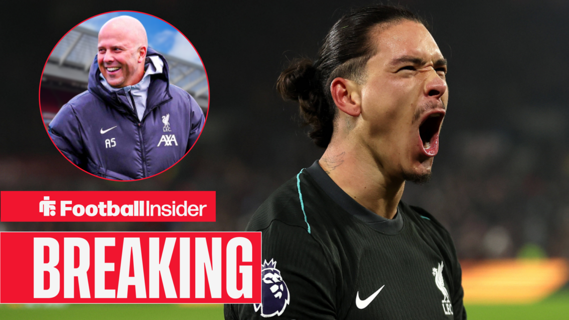 Arne Slot Darwin Nunez Liverpool