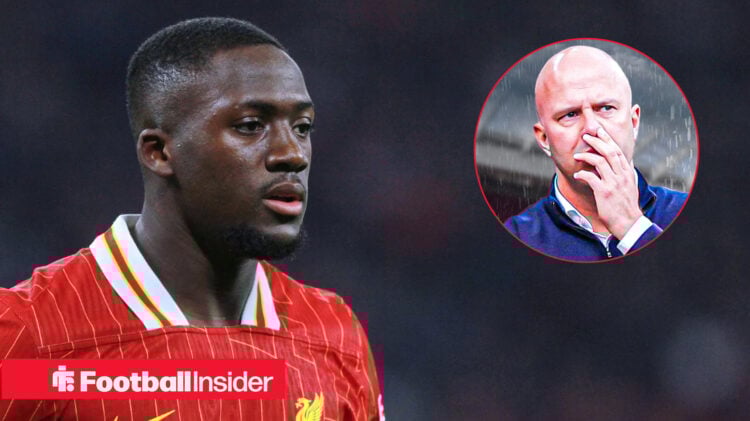 Arne Slot Ibrahima Konate iverpool