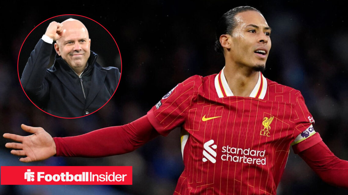 Arne Slot Virgil van Dijk Liverpool