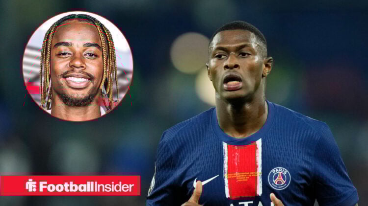 Barcola, Mendes, PSG