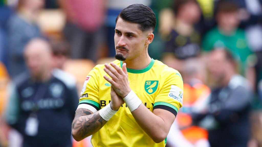 Norwich City star Borja Sainz