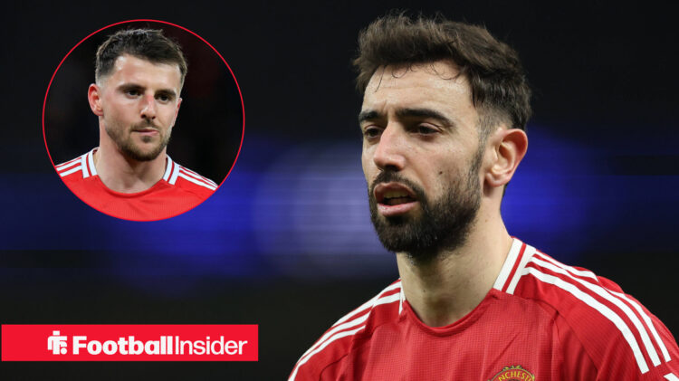Bruno Fernandes, Mason Mount, Manchester United