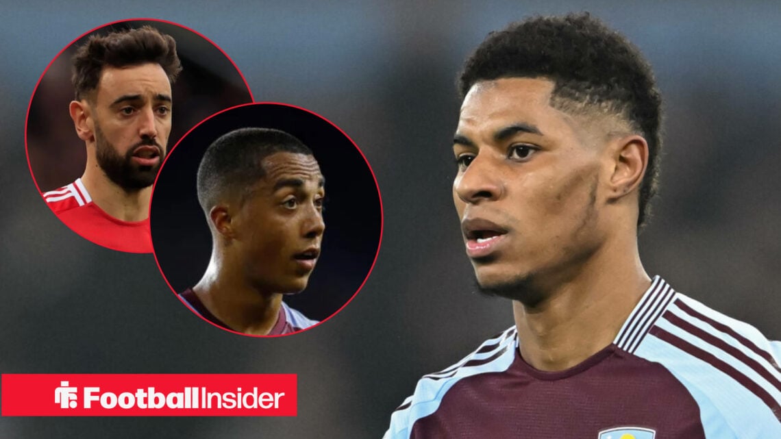 Marcus Rashford Aston Villa