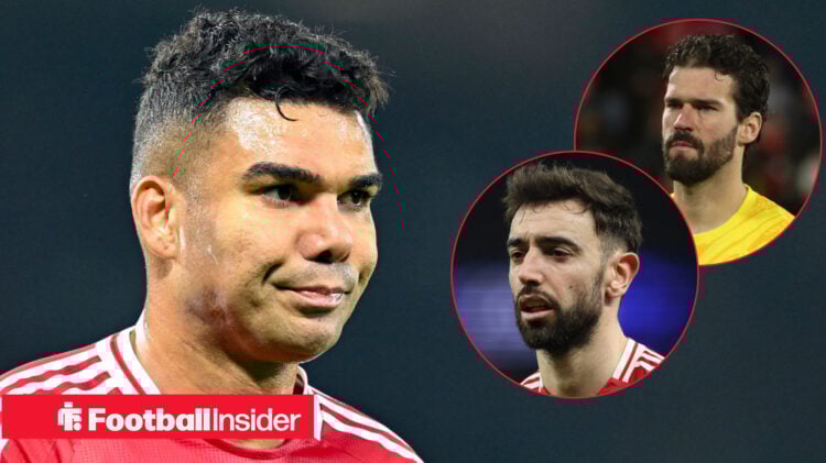 Casemiro Bruno Fernandes Alisson