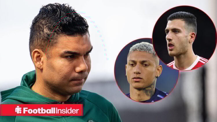 Casemiro Richarlison Diogo Dalot