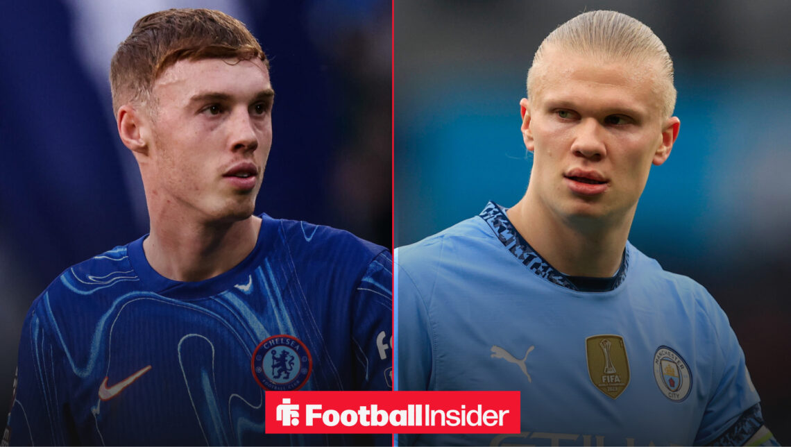 Cole Palmer Erling Haaland Chelsea Man City