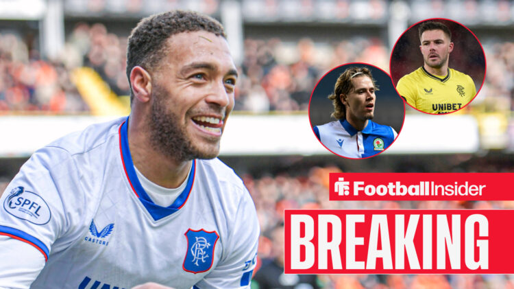 Cyriel Dessers, Todd Cantwell, Jack Butland, Rangers