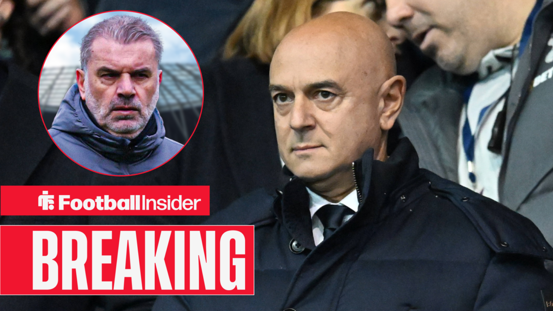 Daniel Levy Ange Postecoglou Tottenham
