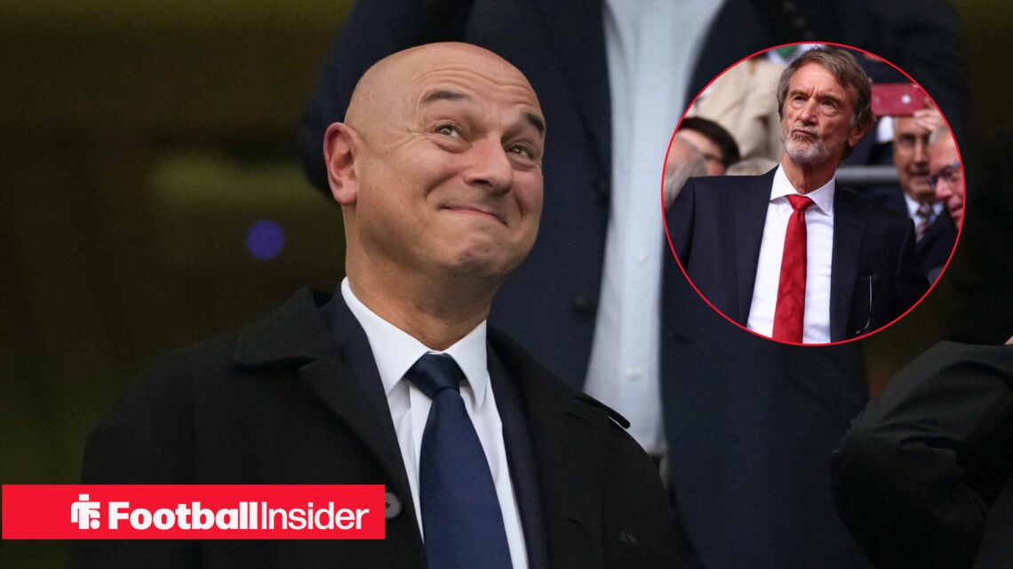 Daniel Levy Sir Jim Ratcliffe Tottenham Man United