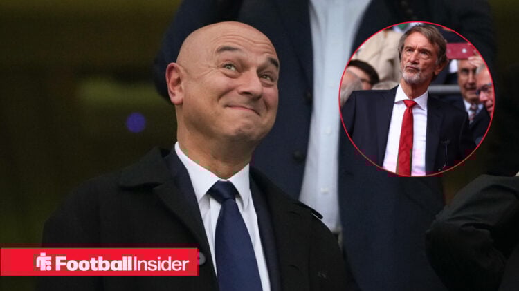 Daniel Levy Sir Jim Ratcliffe Tottenham Man United