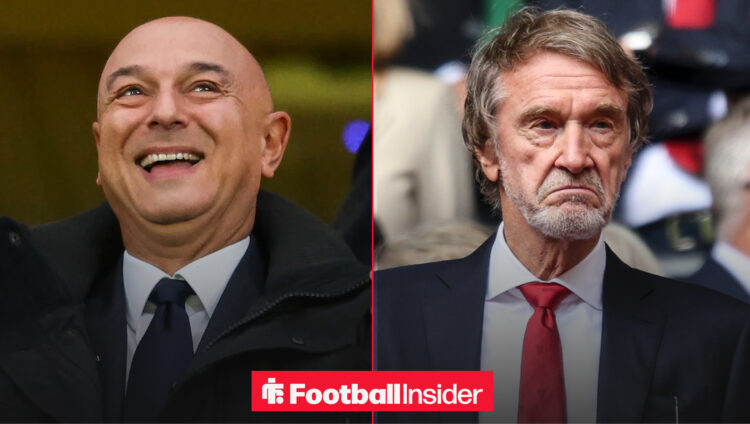Daniel Levy Sir Jim Ratcliffe Tottenham