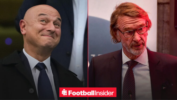 Daniel Levy Sir Jim Ratcliffe Tottenham